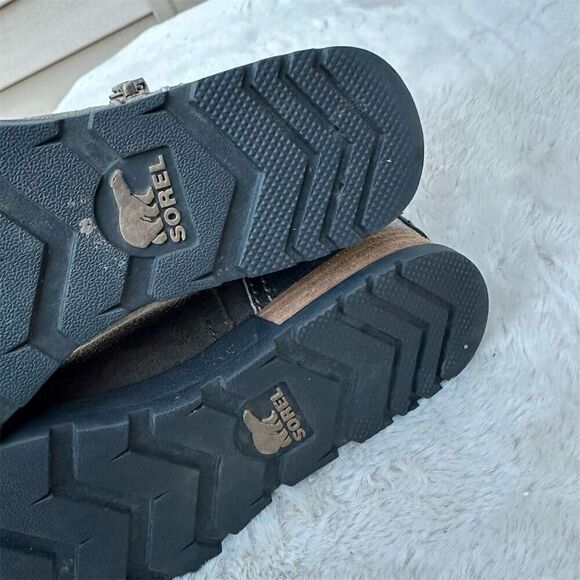 Sorel Women's Chelsea Ankle Boots Brown Suede Leather Size 7 - Picture 13 of 13